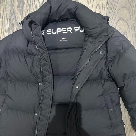 Aritzia Super Puff Shorty Jacket Black XXS – Excellent Condition - Picture 1 of 9